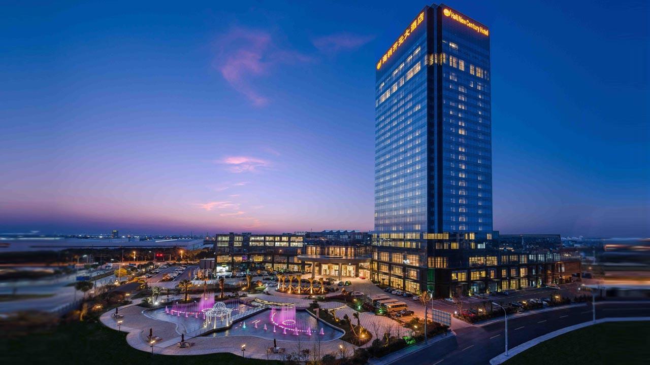 Haili New Century Grand Hotel Haiyan Haiyan  Exteriör bild